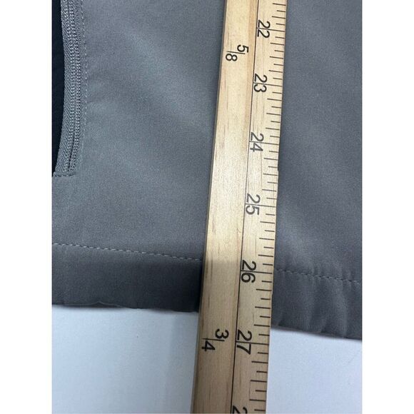 NEW BALANCE MENS GRAY/BLACK ZIP UP Fleece LINED 2in 1 JACKET Sz L No Hood *Notes - Picture 16 of 16